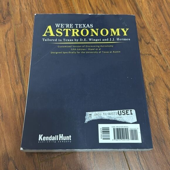 We’re Texas Astronomy University of Texas College Textbook Book - Picture 5 of 7